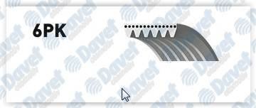 GATES 6PK2260 Kanalli Kayis Sprinter Cdi 00- Omega A Vectra A